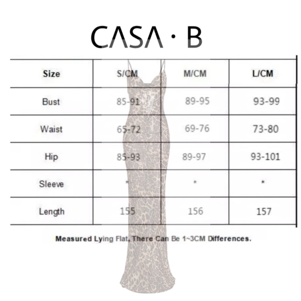 5⭐️CASA B |Vivianne Leopard Print Sheer Maxi - Picture 6 of 6